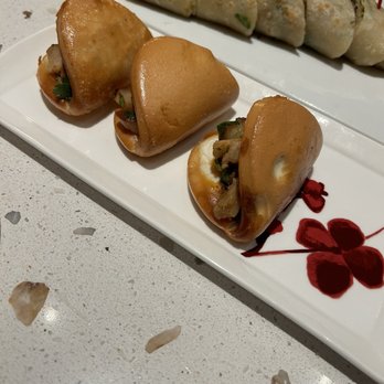 Hong Bao Kitchen - New items at the new High Limit Table food area, excellent food choices and service, big nod to Jeff for everything, spicy pork belly shown - Asian Fusion Near Me - S Highland, California Hong Bao Kitchen - New items at the new High Limit Table food area, excellent food choices and service, big nod to Jeff for everything, spicy pork belly shown - Asian Fusion Near Me - S Highland, California