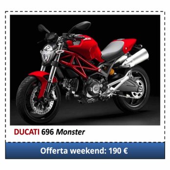 WeBike - WeBike Rental - Offerta weekend, dal venerdì alle 15:00 al lunedì alle 10:00 con 100 km inclusi nel prezzo - Motorcycle Rental Near Me - Rome, RM