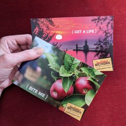 Slightly snarky free postcards from the welcome center! Slightly snarky free postcards from the welcome center!