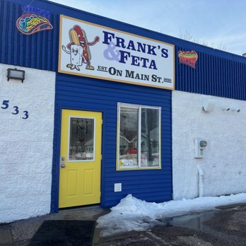 Frank's & Feta - Frank's and Feta on Main Street - spinning gyros, crafted burgers, and dogs worth the wait. - Hot Dogs Near Me - Wautoma, Wisconsin Frank's & Feta - Frank's and Feta on Main Street - spinning gyros, crafted burgers, and dogs worth the wait. - Hot Dogs Near Me - Wautoma, Wisconsin