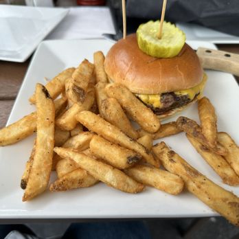 Generations - Very good cheese burger and fries. - New American Near Me - Lake Placid, New York