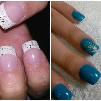 Pink & White Nails - Done by Lisa! - Nail Salons Near Me - Garden Grove, California