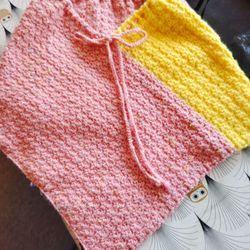 Michaels - This poncho was part of a set I made with supplies I purchased from Michaels.