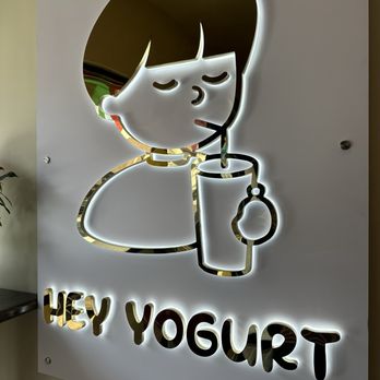 Hey Yogurt - Logo - Desserts Near Me - Englewood, New Jersey Hey Yogurt - Logo - Desserts Near Me - Englewood, New Jersey