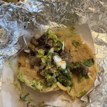 The Taco Stand - A beef taco that was supposed to be a veggie taco. - Mexican Near Me - Miami, Florida The Taco Stand - A beef taco that was supposed to be a veggie taco. - Mexican Near Me - Miami, Florida