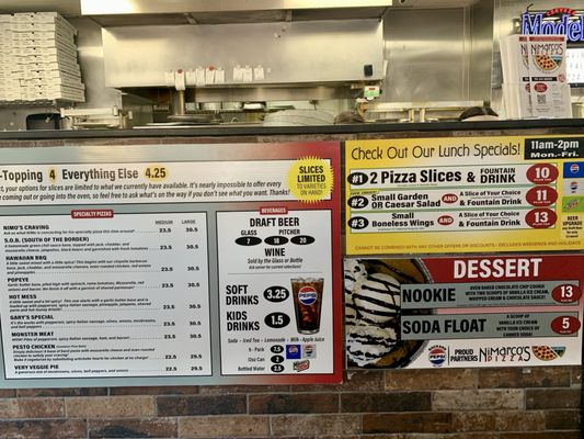 Menu photo 2 Nimarcos Pizza - Westside Flagstaff, AZ