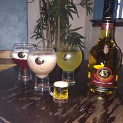The Fox - A selection of my favourite licor 43 cocktails. And the infamous Mini Beer