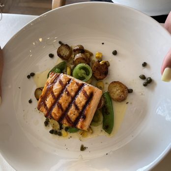 Bistro 31 - Grilled Scottish Salmon - French Near Me - Dallas, Texas Bistro 31 - Grilled Scottish Salmon - French Near Me - Dallas, Texas
