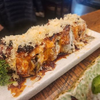 Chubby Sushi & Ramen - Baked salmon roll - Sushi Bars Near Me - Brea, California
