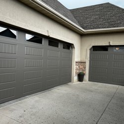Advanced Garage Door - Garage Door Installation - Gray Garage Door with Windows