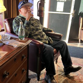 Hemingway Cigars - 30 Year USMC, Master Gunnery Sergeant (Ret) enjoying a good stick! - Tobacco Shops Near Me - Arcadia, California