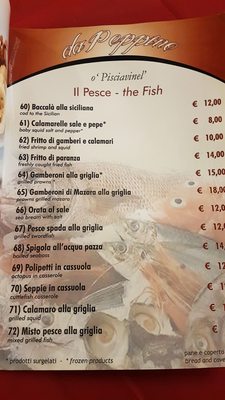 Menu photo 4 Antico Trattoria da Peppino Naples, NA