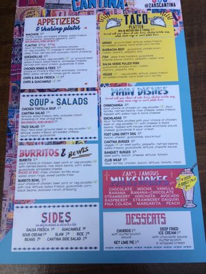 Menu photo 2 Zak's Cantina Ottawa, ON Menu photo 2 Zak's Cantina Ottawa, ON