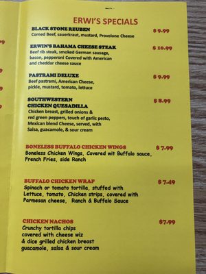 Menu photo 5 Erwin's Philly Cheese Steak Everett, WA Menu photo 5 Erwin's Philly Cheese Steak Everett, WA