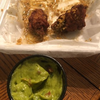 City Tacos and Wings - Gross jarred guacamole out of a tub & "Parmesan" garlic wings - Mexican Near Me - Lyndhurst, New Jersey