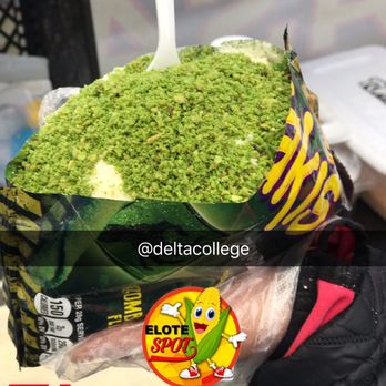 Elote Spot - a bag of broccoli on a table - Food Stands Near Me - Stockton, California Elote Spot - a bag of broccoli on a table - Food Stands Near Me - Stockton, California
