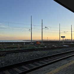 Stazione di Catania Centrale - looking at the sea
