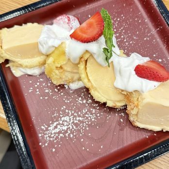 Sushi Zanmai - Tempura vanilla ice cream - Sushi Bars Near Me - Los Angeles, California