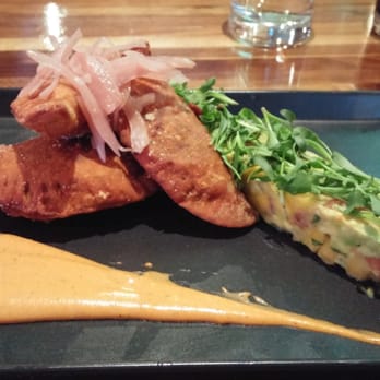 G Pub - Empanadas with mango salsa - Gastropubs Near Me - Providence, Rhode Island G Pub - Empanadas with mango salsa - Gastropubs Near Me - Providence, Rhode Island
