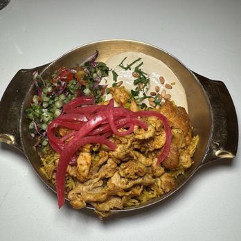 Motek - Chicken Shawarma Bowl - Mediterranean Near Me - Aventura, Florida