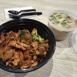 Pad see ew and Tom Ka Pad see ew and Tom Ka