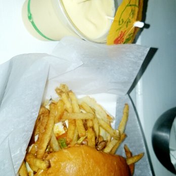 Frita Batidos - Chciken frita and passion fruit batido is a must try - Cuban Near Me - Ann Arbor, Michigan