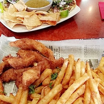 Nicky Rottens - Chicken Strips & Fries & street tacos with steak, cheese, and onions. Plus chips and Salsa. - Sports Bars Near Me - Coronado, California Nicky Rottens - Chicken Strips & Fries & street tacos with steak, cheese, and onions. Plus chips and Salsa. - Sports Bars Near Me - Coronado, California