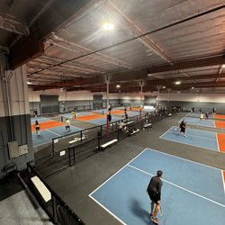 Pickleball Xscape - Left side of floor