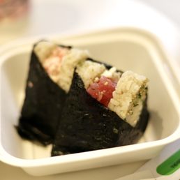 Snowcrab (left) and Poke Onigiri(s)
