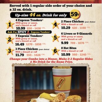 Chicken Express - Combo Meals - Chicken Wings Near Me - Early, Texas