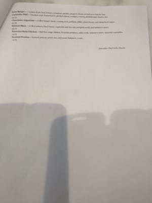 Photo of The Voya Restaurant - Mountain View, CA, US. Pre release lunch menu page 2