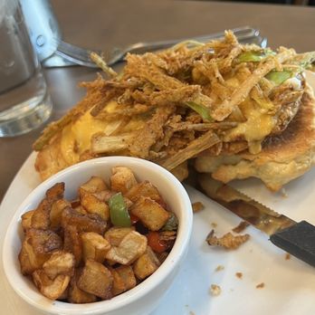 Hash Kitchen - Chicken waffle - New American Near Me - Gilbert, Arizona