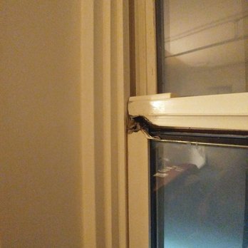 Crash Hotel - Busted window - Hotels Near Me - Edmonton, Alberta
