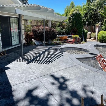 Moy's Concrete - Italian slate stamp dark grey color - Masonry/Concrete Near Me Moy's Concrete - Italian slate stamp dark grey color - Masonry/Concrete Near Me