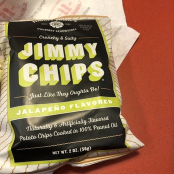 Jimmy John's - a bag of jalapeno flavored chips - Sandwiches Near Me - Covington, Washington Jimmy John's - a bag of jalapeno flavored chips - Sandwiches Near Me - Covington, Washington