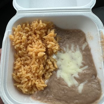 Antojitos Puebla - Side of rice and beans - Mexican Near Me - Indianapolis, Indiana