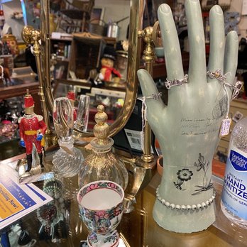 Robert's Antiques - Some new jewelry up front mixed with the old - Antiques Near Me - Hampton, Virginia