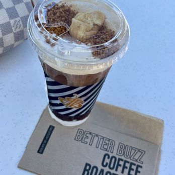 Better Buzz Coffee San Marcos - Banana Pudding Best Drink Ever - Coffee & Tea Near Me - San Marcos, California Better Buzz Coffee San Marcos - Banana Pudding Best Drink Ever - Coffee & Tea Near Me - San Marcos, California
