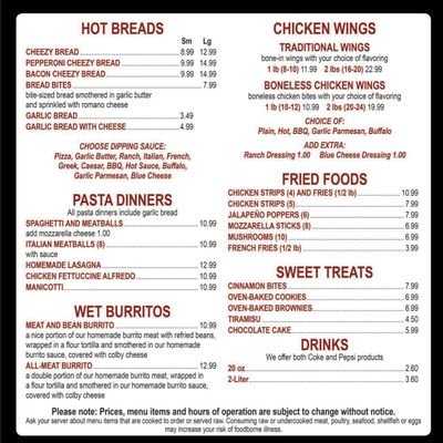 Menu photo 3 Palermo Pizza Grand Rapids, MI Menu photo 3 Palermo Pizza Grand Rapids, MI