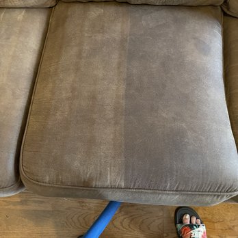 Karpet King Carpet Cleaning - Halfway to show difference in clean vs dirty - Carpet Cleaning Near Me Karpet King Carpet Cleaning - Halfway to show difference in clean vs dirty - Carpet Cleaning Near Me