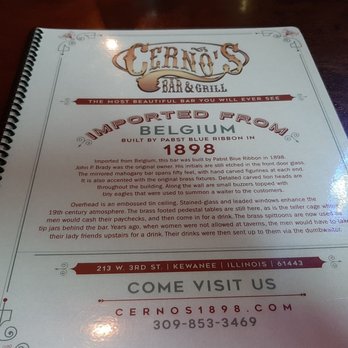Cerno's Bar & Grill - Cerno's story - Bars Near Me - Kewanee, Illinois Cerno's Bar & Grill - Cerno's story - Bars Near Me - Kewanee, Illinois