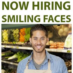 Foodland Markets - Now Hiring Smiling Faces.  Apply online at https://www.paycomonline.net/v4/ats/web.php/jobs?clientkey=98811CABFB893D131346C639D2E2EE31&jpt=