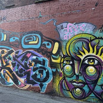 Forbidden Vancouver Walking Tours - A bit of street art in the alley. - Walking Tours Near Me - Vancouver, British Columbia Forbidden Vancouver Walking Tours - A bit of street art in the alley. - Walking Tours Near Me - Vancouver, British Columbia