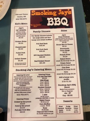 Menu photo 5 Smoking Jay's BBQ Omaha, NE Menu photo 5 Smoking Jay's BBQ Omaha, NE