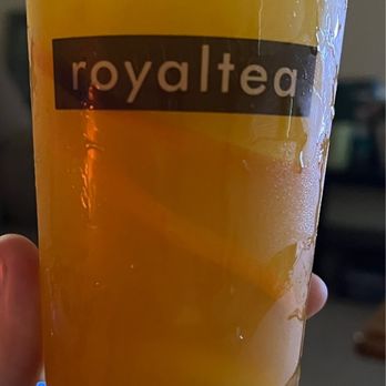 RoyalTea - Alafaya - Orange tea. I get 2e every time. - Bubble Tea Near Me - Alafaya, Florida