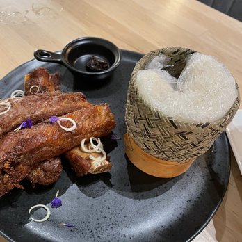 Hiso - Pork ribs with sticky rice - Laotian Near Me - Sacramento, California Hiso - Pork ribs with sticky rice - Laotian Near Me - Sacramento, California
