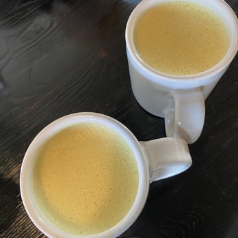 The Plot - Turmeric ginger chai latte - Vegan Near Me - Oceanside, California