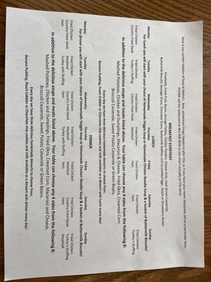 Menu photo 5 Mama's Farmhouse Pigeon Forge, TN