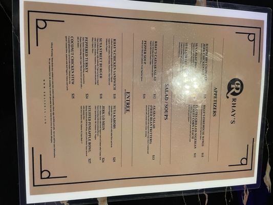Menu photo 8 Rhay's Restaurant Houston, TX Menu photo 8 Rhay's Restaurant Houston, TX