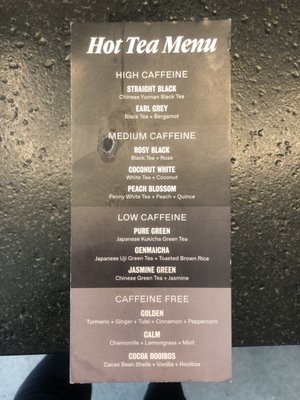 Menu photo 4 Alfred Coffee Porter Ranch, CA
